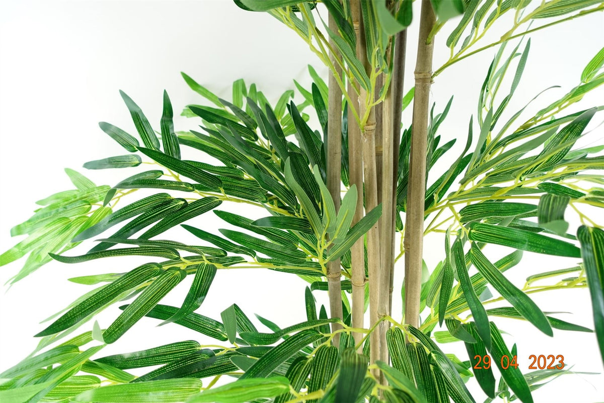 Artificial Bamboo Plants Trees Wood Trunk 180cm 6ft Realistic Natural Botanik