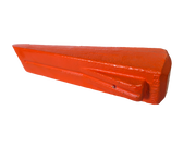 Red Spiked Steel Log Splitting Wedge, 2.3kg