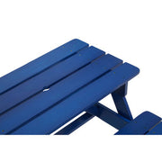 Blue Kids Picnic Bench | Brighton