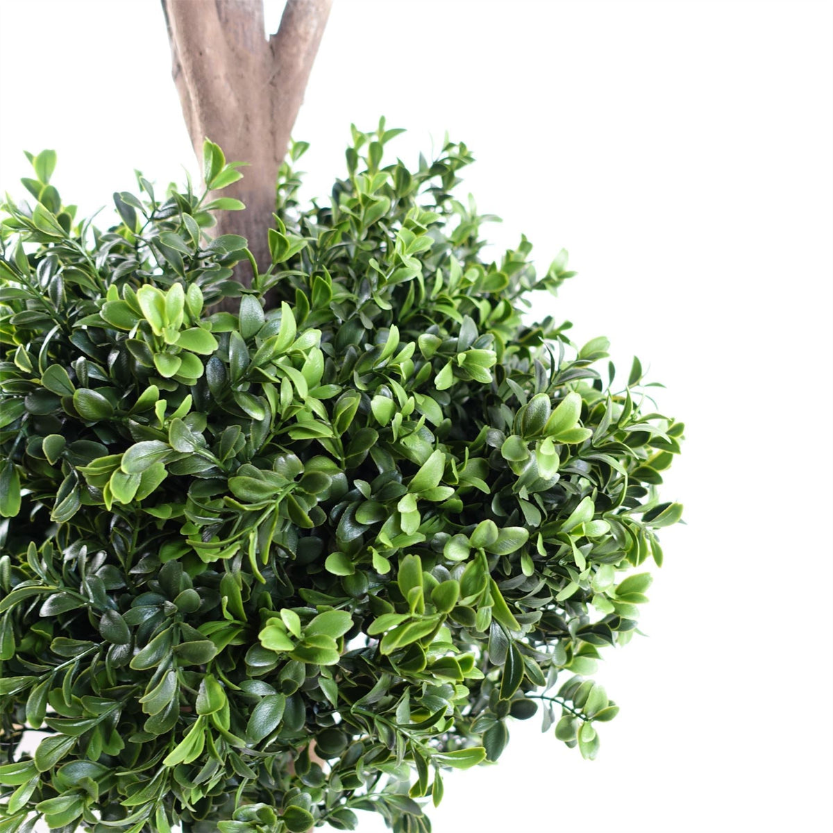 120cm Pair of Buxus Triple Ball Artificial Tree UV Resistant Outdoor Topiary - Premium Quality