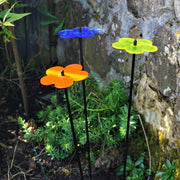 Garden Décor Ornaments Set of 3 'Blossoms'