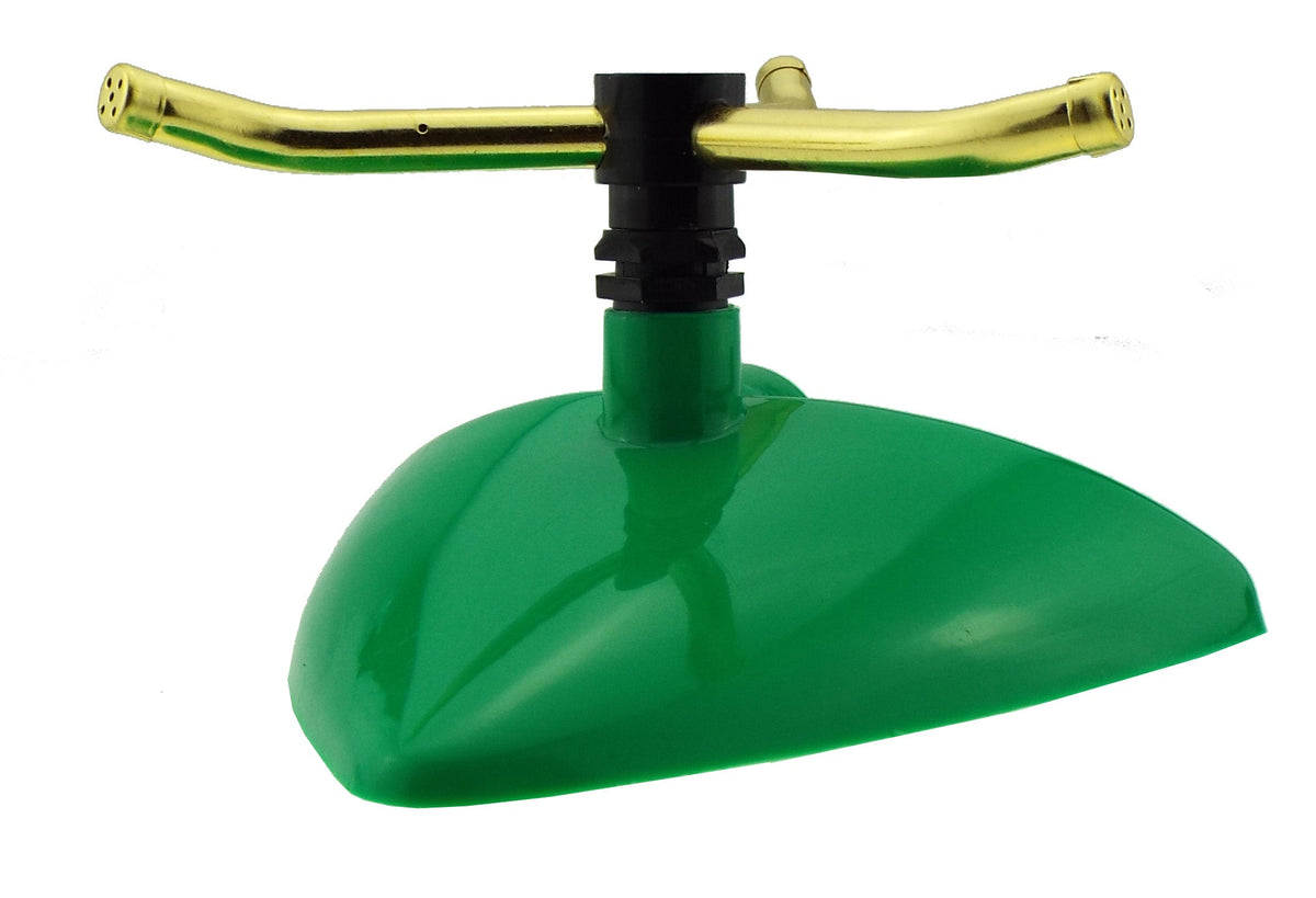 3-Arm Revolving Sprinkler Green Leaf Outdoor Watering Kit Outdoor Hose Accessory