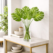Pack of 6 x 55cm Single Artificial Monstera Botanik - Premium Quality