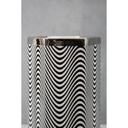 Celeste Black and White Umbrella Stand