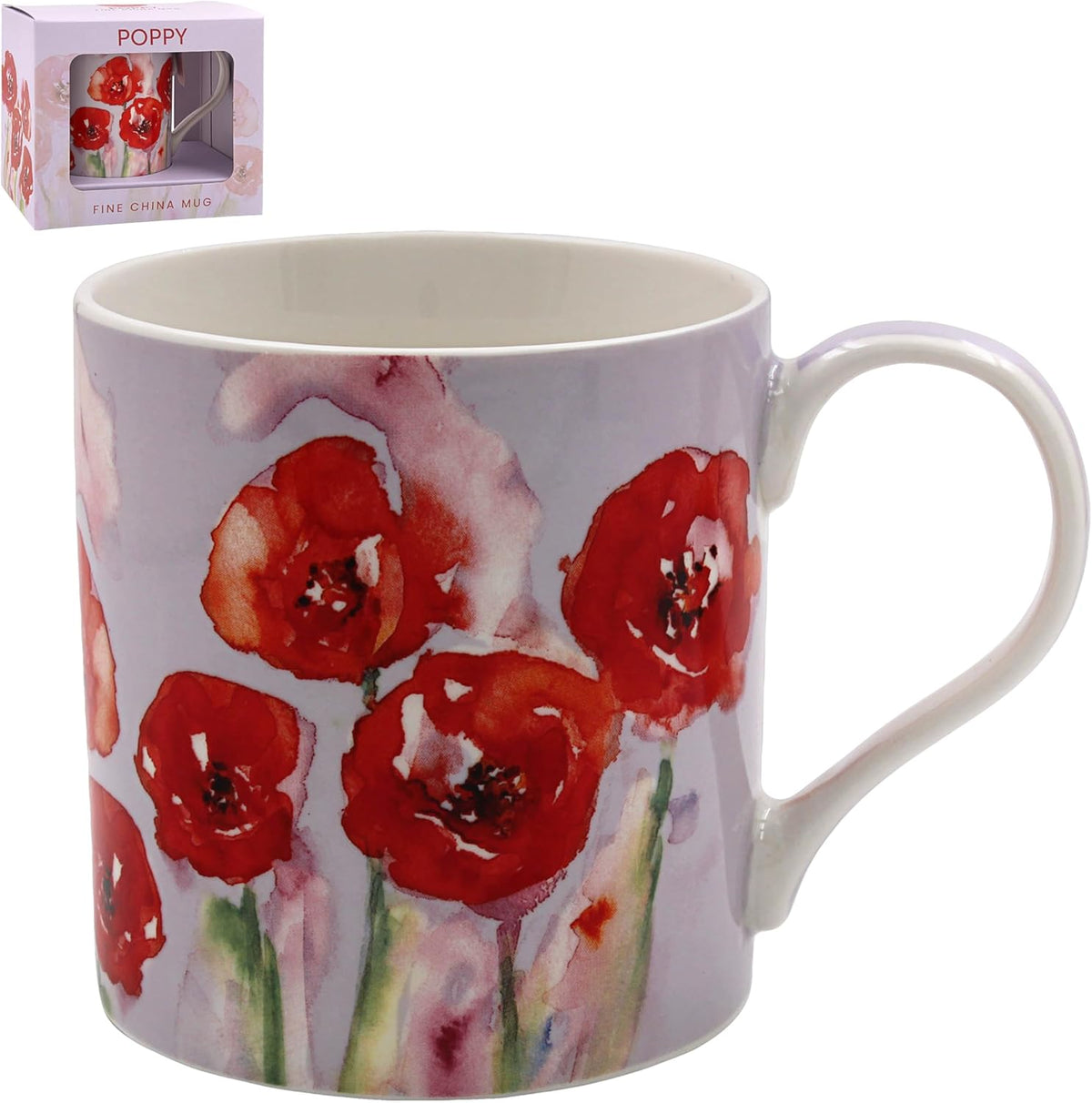The Leonardo Collection Poppy Mug Jennifer Rose Gallery for Hot & Cold Drinks