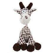 Plush Squeaky Dog Toy – Chew & Clean Teeth Puppy Toy