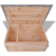 Wooden Hedgehog House – 45 x 33 x 22cm Outdoor Wildlife Shelter