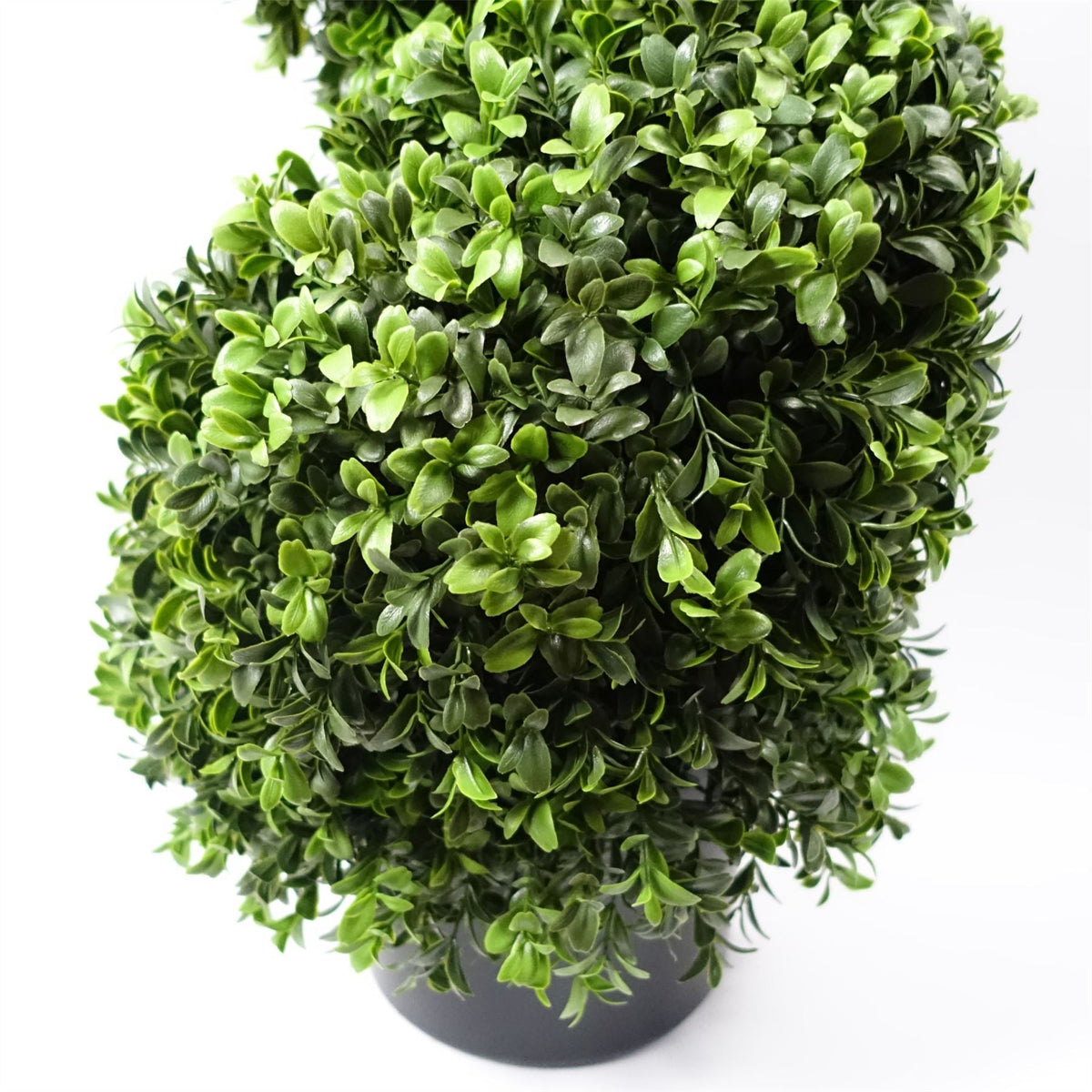 Outdoor Artificial Topiary Tree 120cm Sprial Buxus UV Resistant Botanik