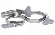 A2 Grip Hose Clip 70mm-90mm - Adjustable 304 Stainless Steel Duct Clamps Hose Pipe Clamps Air Ducting Clamp Worm Drive Hose Clamps