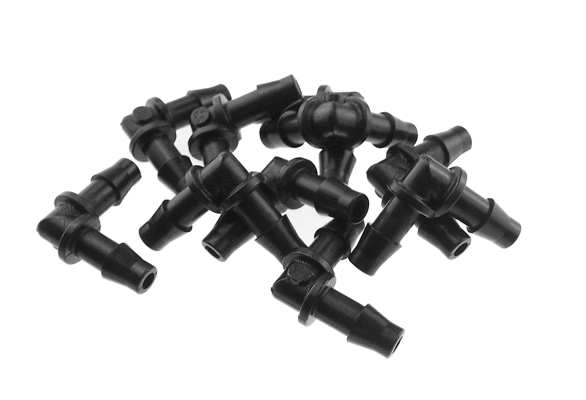 Antelco Micro Elbow Connector 4.5mm Barb Hose Pipe Fitting Micro Watering System