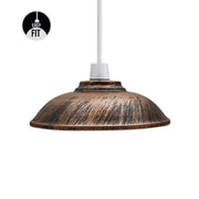 Rustic Copper Pendant Light Shade – Easy to Fit