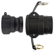 IBC 2 S60X6 - 1.5 Camlock Fitting with 1.5 Type D Camlock for Water Flow Control
