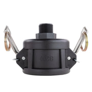Camlock Type B Reducing 2in - 3/4in BSPM Water Connector Stainless Steel Fitting