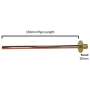 Brass Barbed Bib Tap BASIC Connection Kit x2 Garden Hose Pipe Hose Connector Set