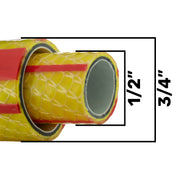 Premium Gold Garden Hose 6-Layer 3/4in Pipe Outdoor Watering Kit Garden Watering