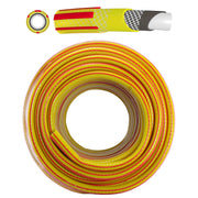 Premium Gold Garden Hose 6-Layer 3/4in Pipe Outdoor Watering Kit Garden Watering
