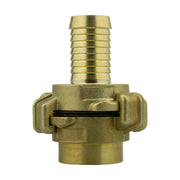 Geka Type Brass Claw Set - 19mm Barb and 3/4 BSP Female for Outdoor Watering Kit