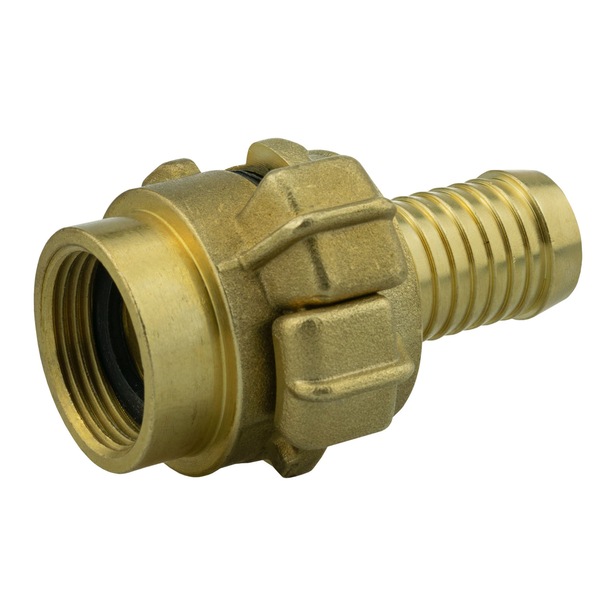 Geka Type Brass Claw Set - 19mm Barb and 3/4 BSP Female for Outdoor Watering Kit