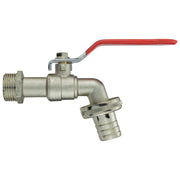 Wall Flange Kit 20mm MDPE - Lever Tap 1/2in Outdoor Watering Kit Water Connector