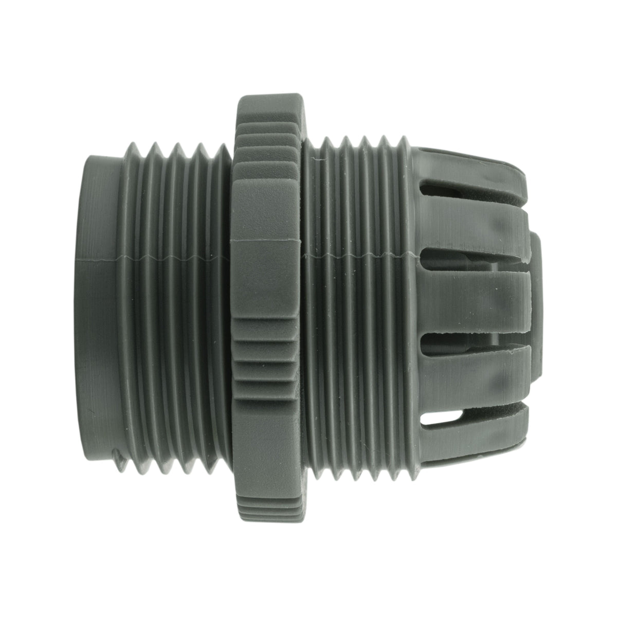 Wall Flange Kit 25mm MDPE + Direct Hose Connector for Drip Irrigation Fitting