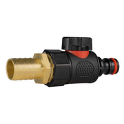 Brass Barb with BSPF Thread-Quick Connect Male Valve Water Connector Tap Adapter