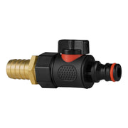 Brass Barb with BSPF Thread-Quick Connect Male Valve Water Connector Tap Adapter