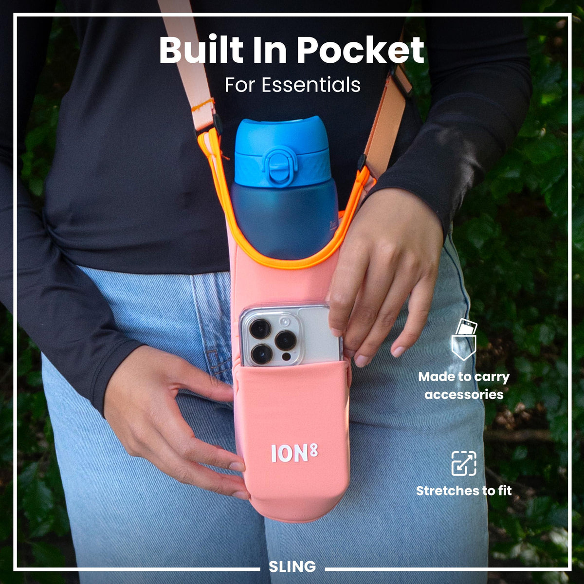 ION8 Sling Bag Bottle Holder