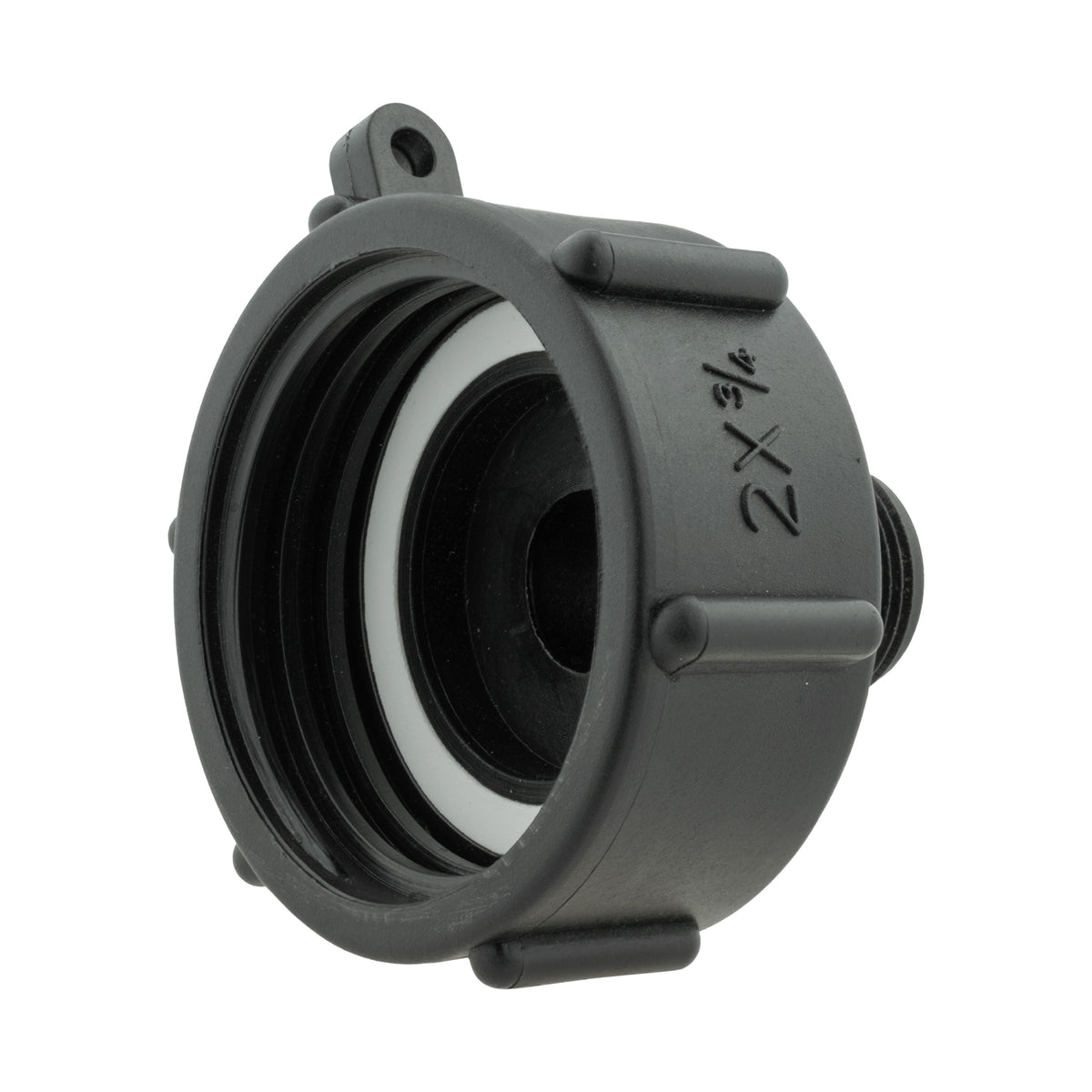 IBC 2 S60X6 Cap with Large Plastic Valve and Geka Type Fitting Hose Pipe Fitting