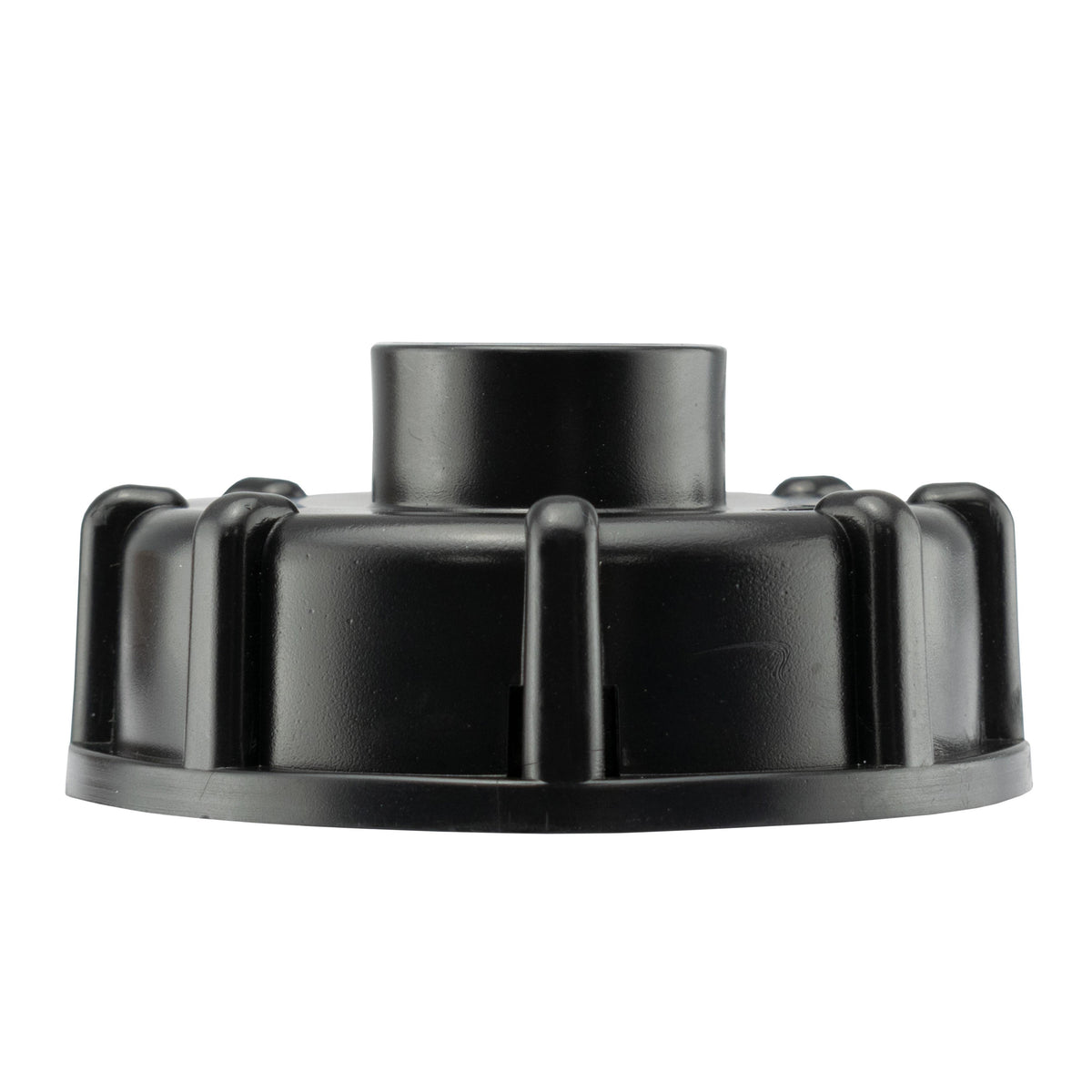 IBC 2 S60X6 Cap with Filter Extension and White Blue Plastic Tap Water Connector