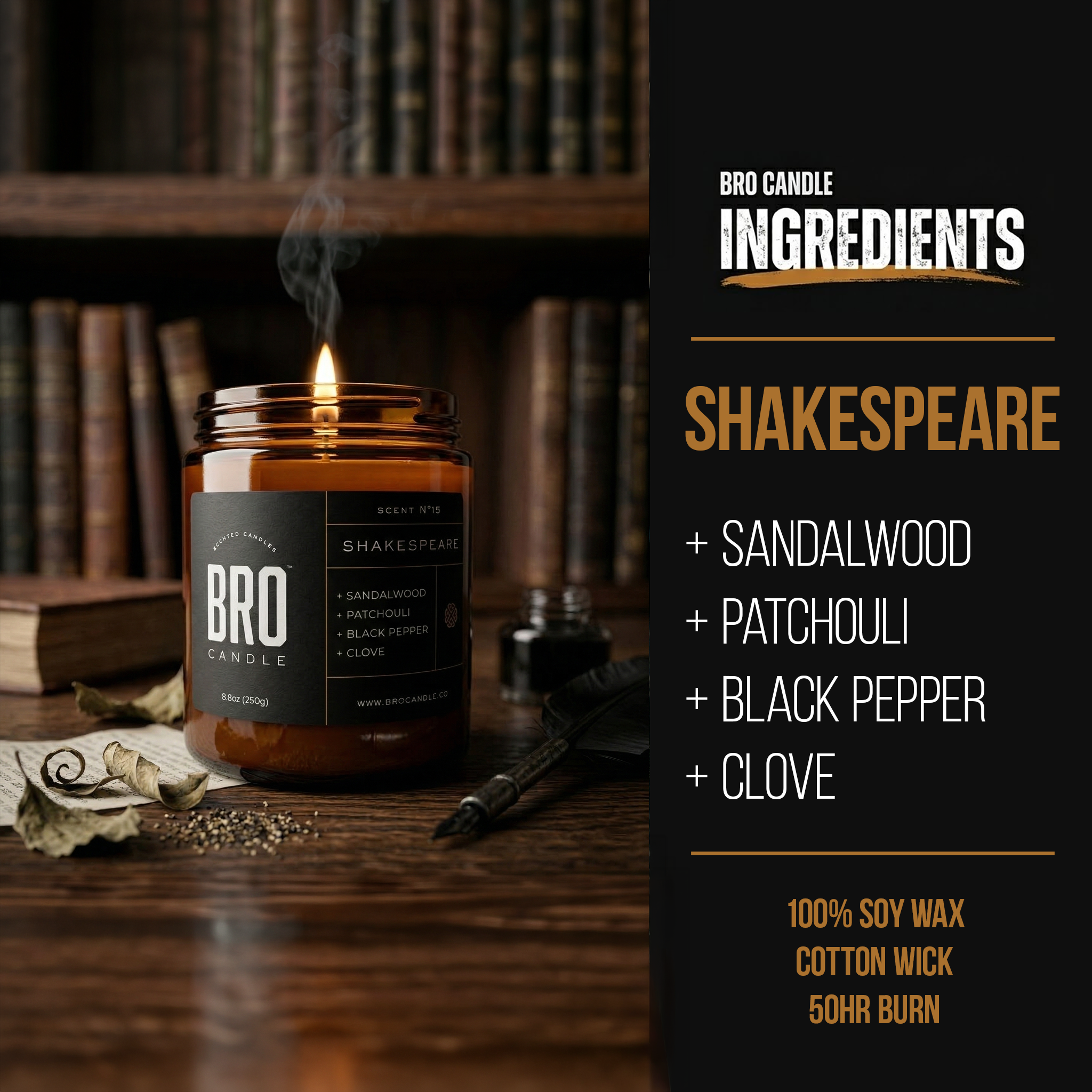 The Shakespeare Candle