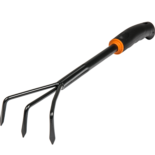 Wide Spade and Cultivator Garden Tool Set Weed Control Membrane Landscape Fabric