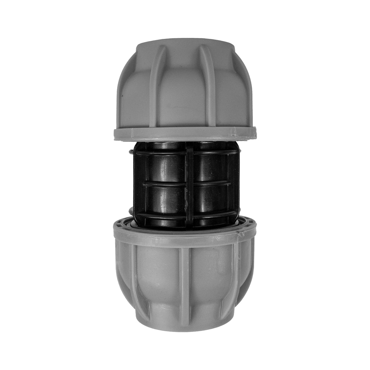 MDPE Straight Joiner 63mm Drip Irrigation Fitting DIY Workshop Accessory
