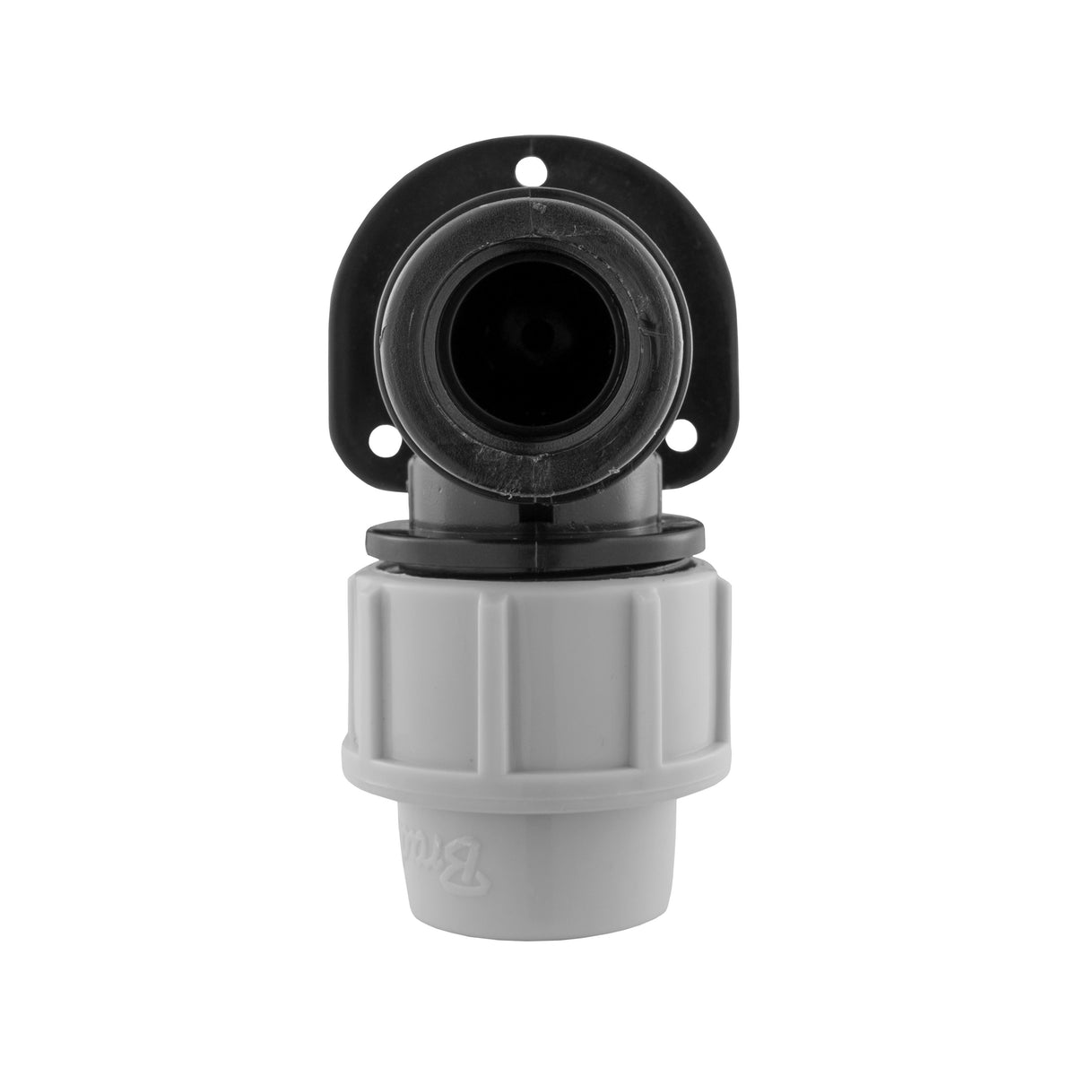 Wall Flange Kit 20mm MDPE - Lever Tap 1/2in Outdoor Watering Kit Water Connector