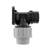 Wall Flange Kit 20mm MDPE - Lever Tap 1/2in Outdoor Watering Kit Water Connector