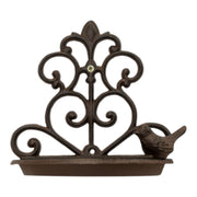 Cast Iron Bird Feeder 18cm X 10cm X 18cm