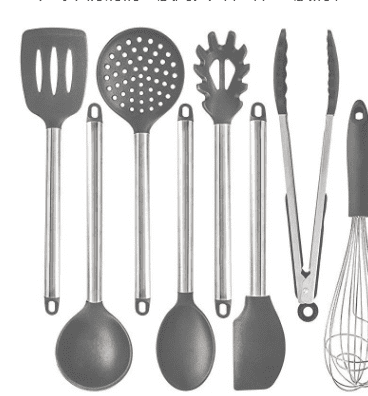 Silicone Kitchen Utensil Set – Modern & Practical