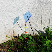 Single SunCatcher Garden Décor Ornament 'Kite with Tail'