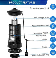 Refurbished Senelux 20W UV Bug Zapper – Fly, Mosquito & Wasp Killer