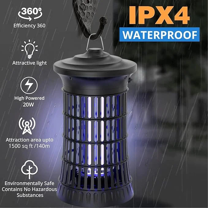 Refurbished Senelux 20W UV Bug Zapper – Fly, Mosquito & Wasp Killer