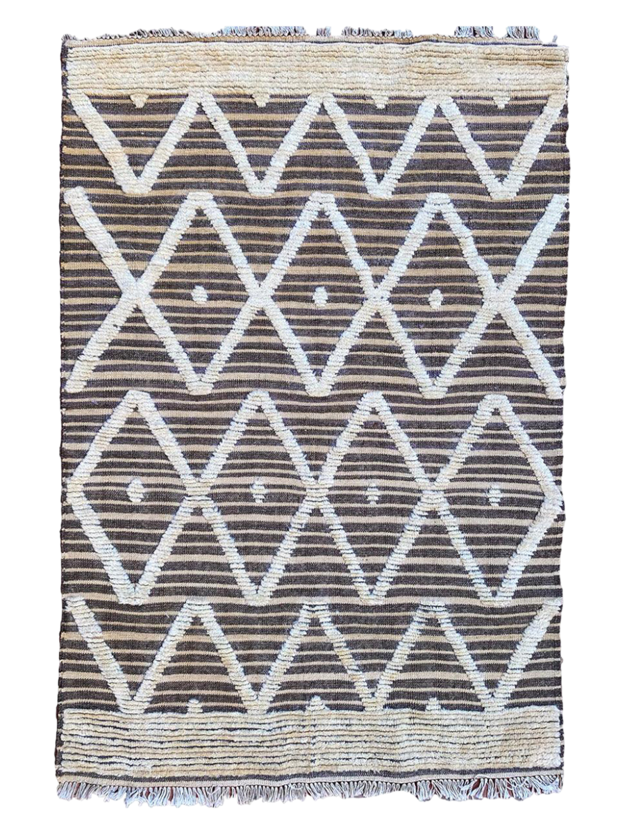 Mosaic Hand Knotted Rug - 156 x 132 cm