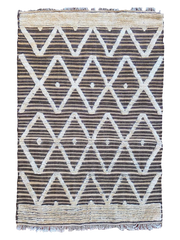 Mosaic Hand Knotted Rug - 156 x 132 cm