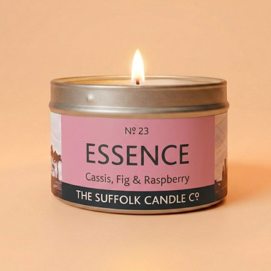 ESSENCE - Cassis, Fig and Raspberry - handmade soy candle - 100g