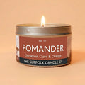 POMANDER - Cinnamon, Clove and Orange - handmade soy candle - 100g