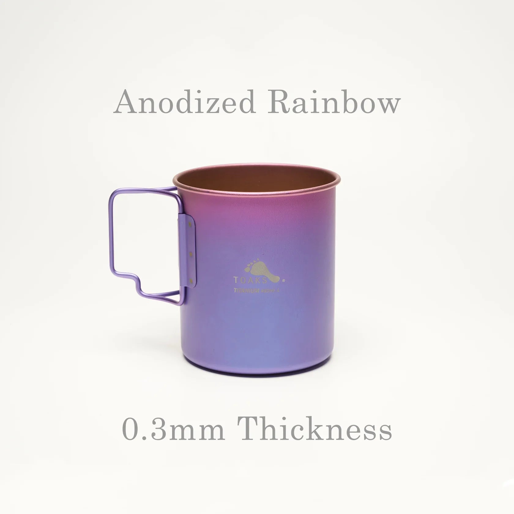 Toaks Ultralight Titanium 450ml Cup - (Various Colours)