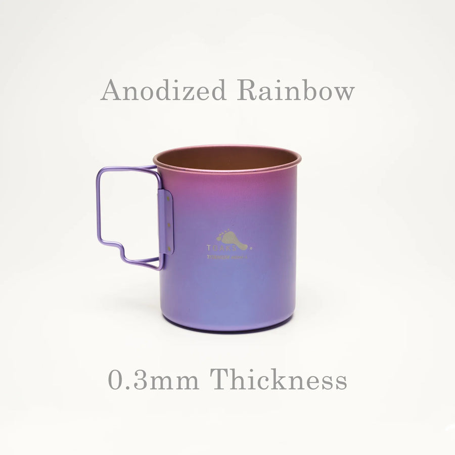 Toaks Ultralight Titanium 450ml Cup - (Various Colours)