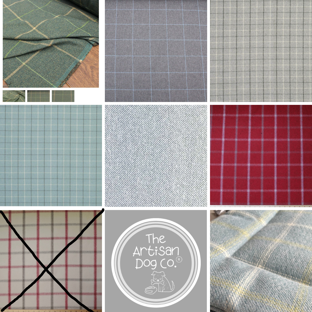 Drogo Red Check Dog Blanket – Luxury Reversible Sherpa Throw