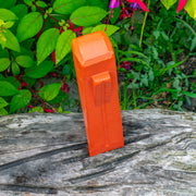 Red Spiked Steel Log Splitting Wedge, 2.3kg