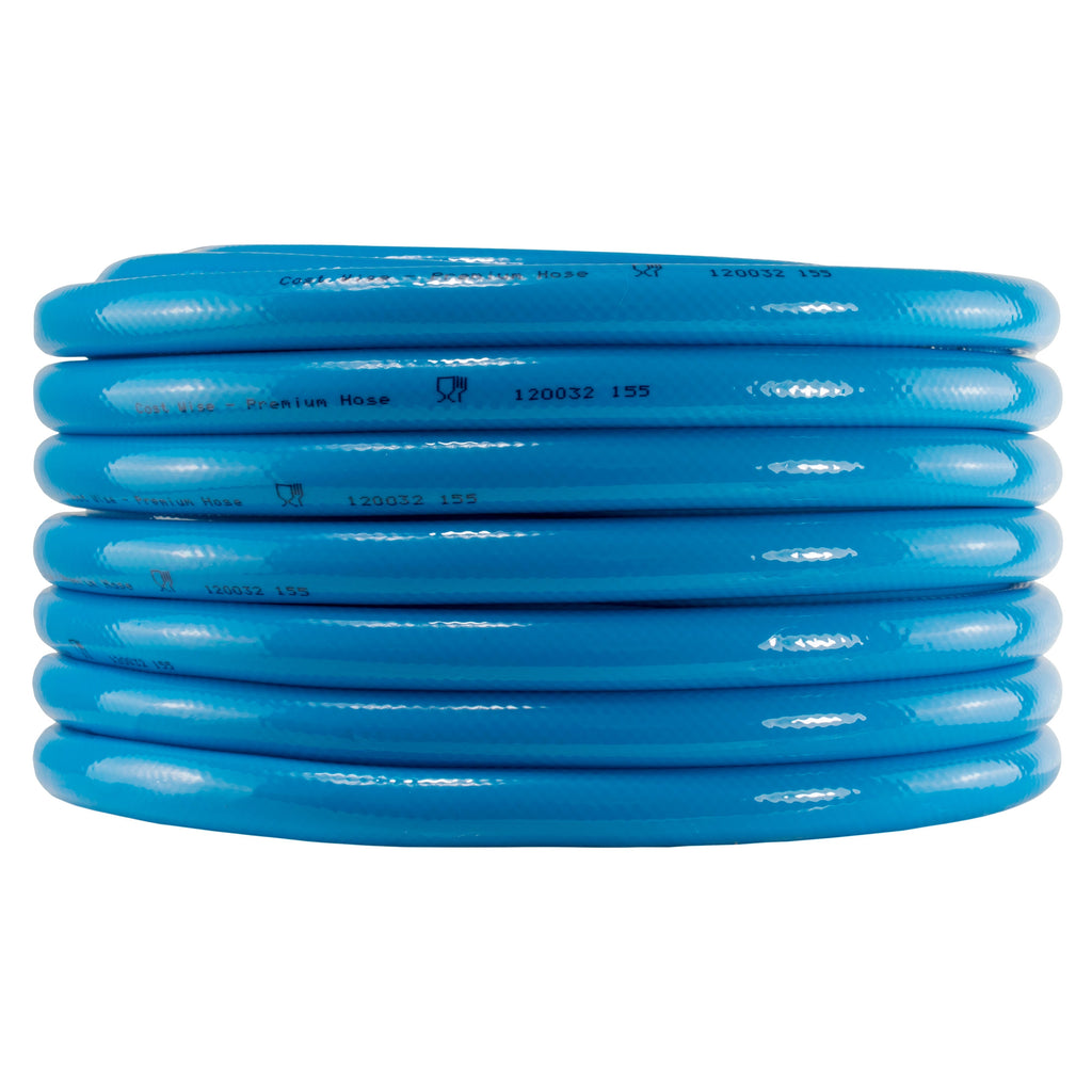 Blue Water Hose Pipe 10mm Kink Resistant Watering Hose Outdoor Hose Accessory