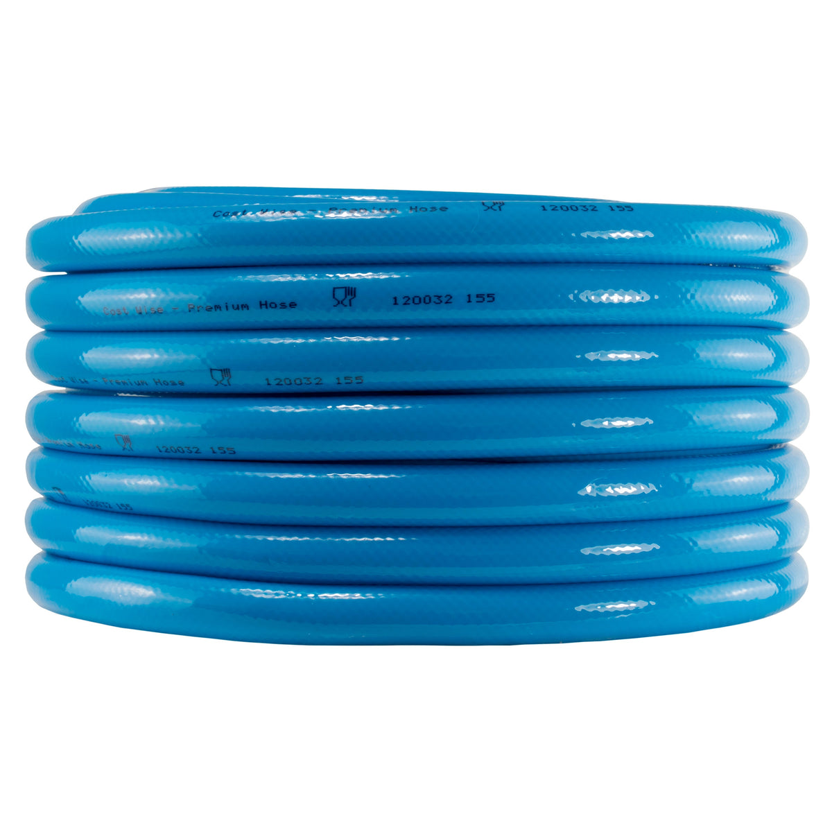 Blue Water Hose Pipe 10mm Kink Resistant Watering Hose Outdoor Hose Accessory