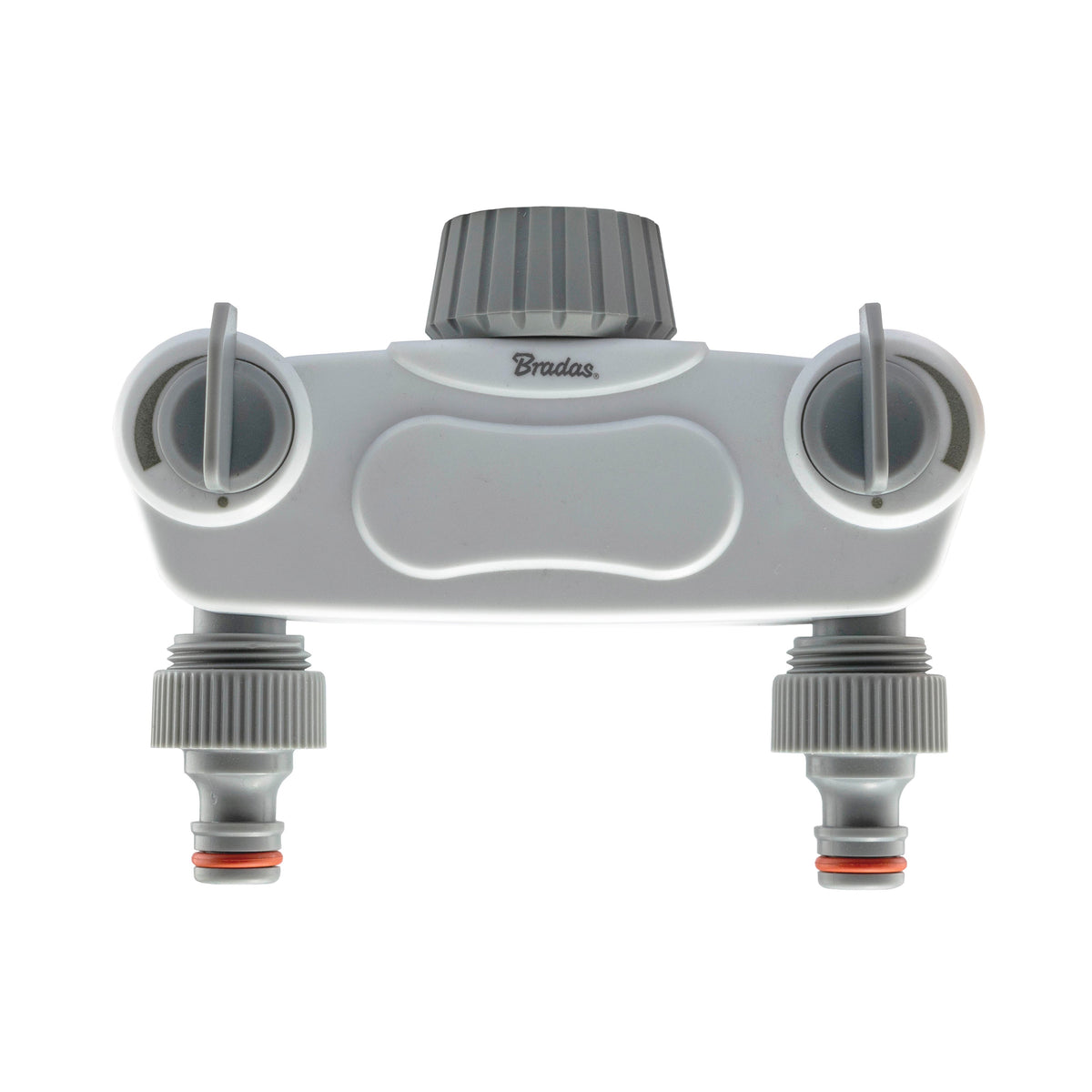 Water Butt Kit 1 BSP with WL 2-Way Valved Manifold Hose Pipe Fitting Tap Adapter